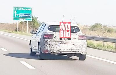 Noua Dacia Sandero, primele imagini surprinse pe străzile în România!