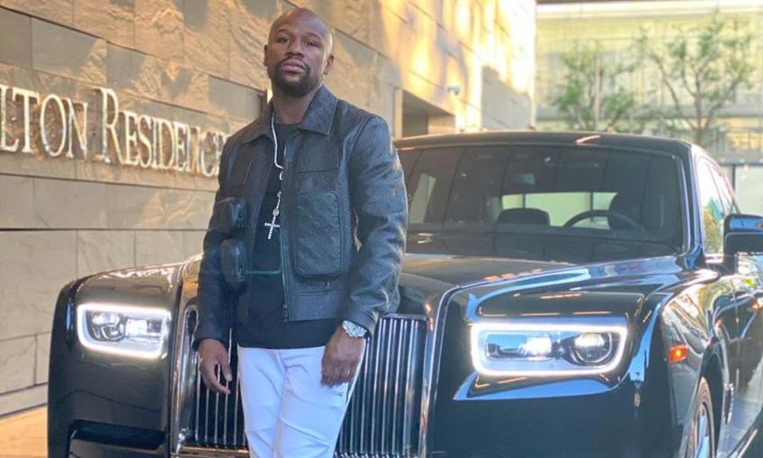 Floyd Maywether epatează cu bolizii pe patru roți // Sursă foto: Instagram @FloydMayweather
