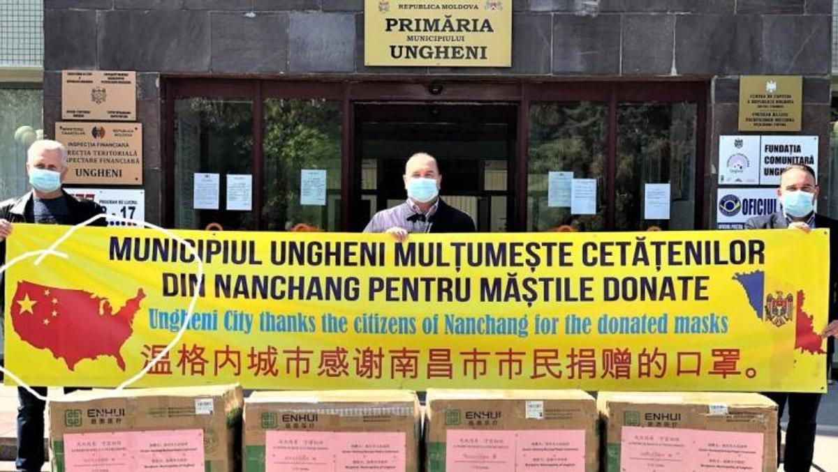 Gafă incredibilă: SUA a devenit teritoriu chinez într-un mesaj de mulțumire al primăriei din Ungheni