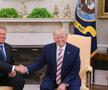 Donald Trump l-a sunat astăzi pe Klaus Iohannis