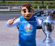 Trofeul Euro la București. Foto: Raed Krishan