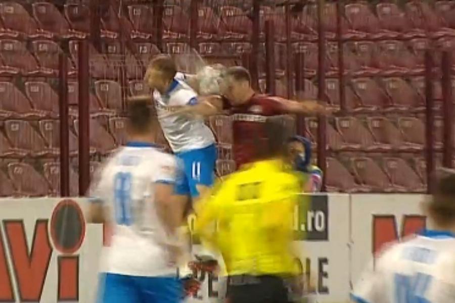 A greșit sau nu Hațegan în CFR Cluj - CS U Craiova? Verdictul limpede al Gazetei, după analiza fazelor care au provocat cutremurul în Gruia