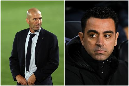 Zinedine Zidane vs. Xavi Hernandez // foto: Guliver/gettyimages