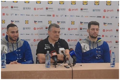 Foto de la stânga la dreapta: Iancu, Pascual, Militaru