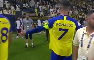 Cristiano Ronaldo, furios după eliminarea lui Al Nassr Riyadh din semifinalele Cupei Regelui » S-a luat de membrii propriului staff + Nici Radu Petrescu nu a scăpat