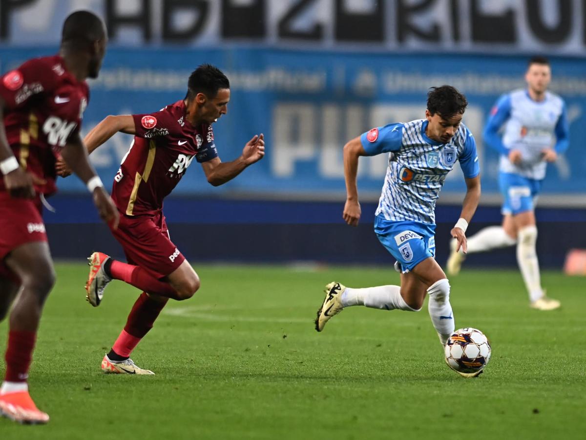 CSU Craiova - CFR Cluj, play-off runda 6
