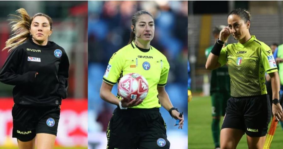 Aceasta va fi echipa feminină care va arbitra Inter - Torino duminică Premieră istorică în Serie A, la Inter - Torino!