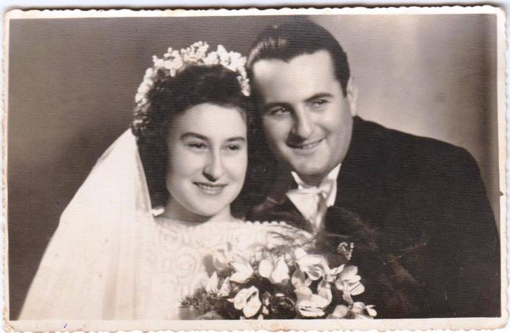 Ludovic Bonyhadi și Elisabeta Șimăndan FOTO: muzeul UTA Arad