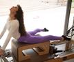 Diana Văduva în sala de Pilates FOTO: Ionuț Iordache (GSP)