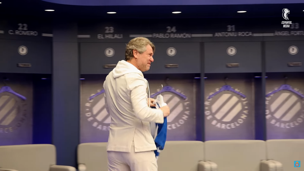 Florin Răducioiu și-a vizitat fosta echipă, Espanyol