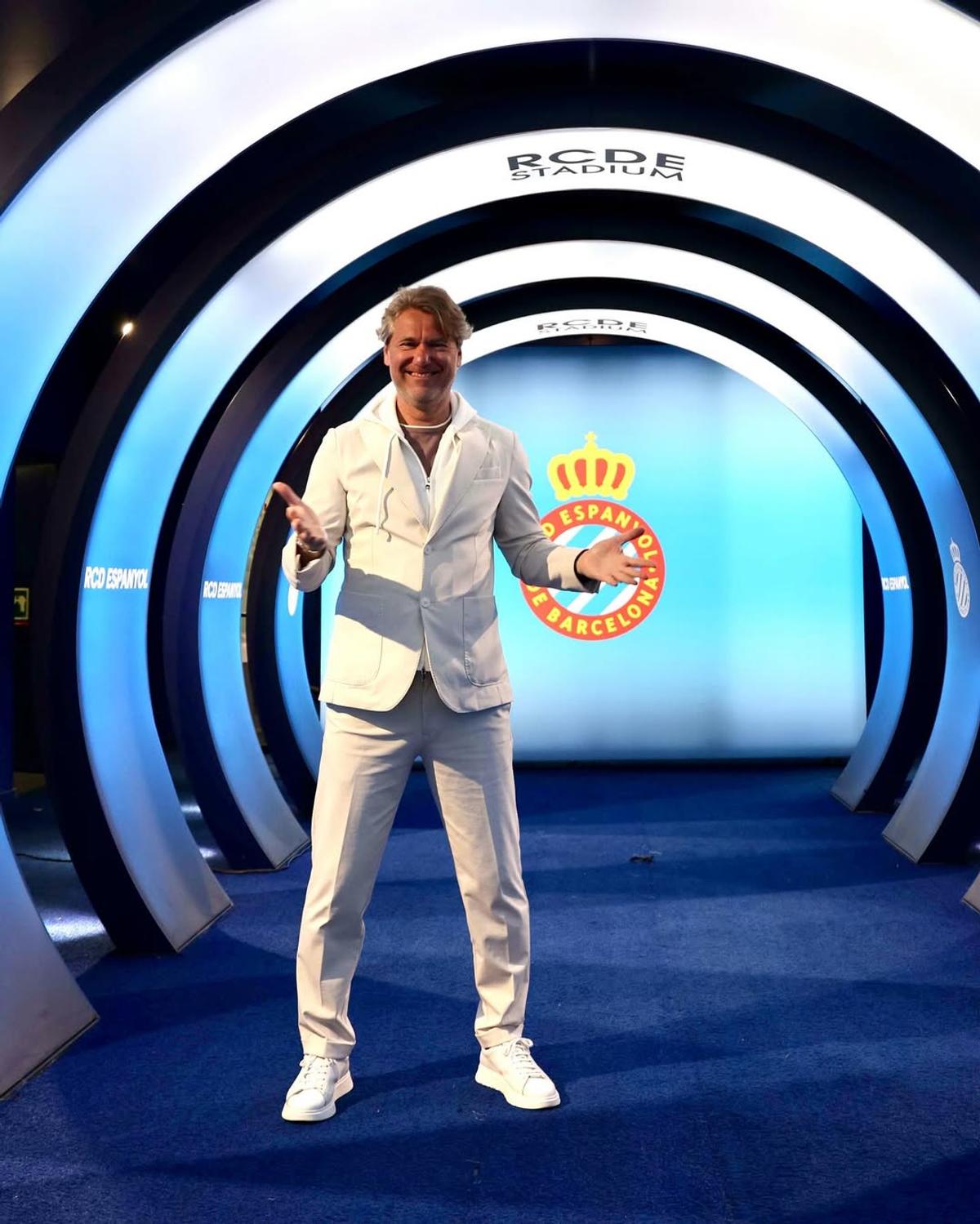 Florin Răducioiu și-a vizitat fosta echipă, Espanyol