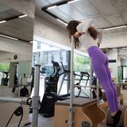 Diana Văduva în sala de Pilates FOTO: Ionuț Iordache (GSP)