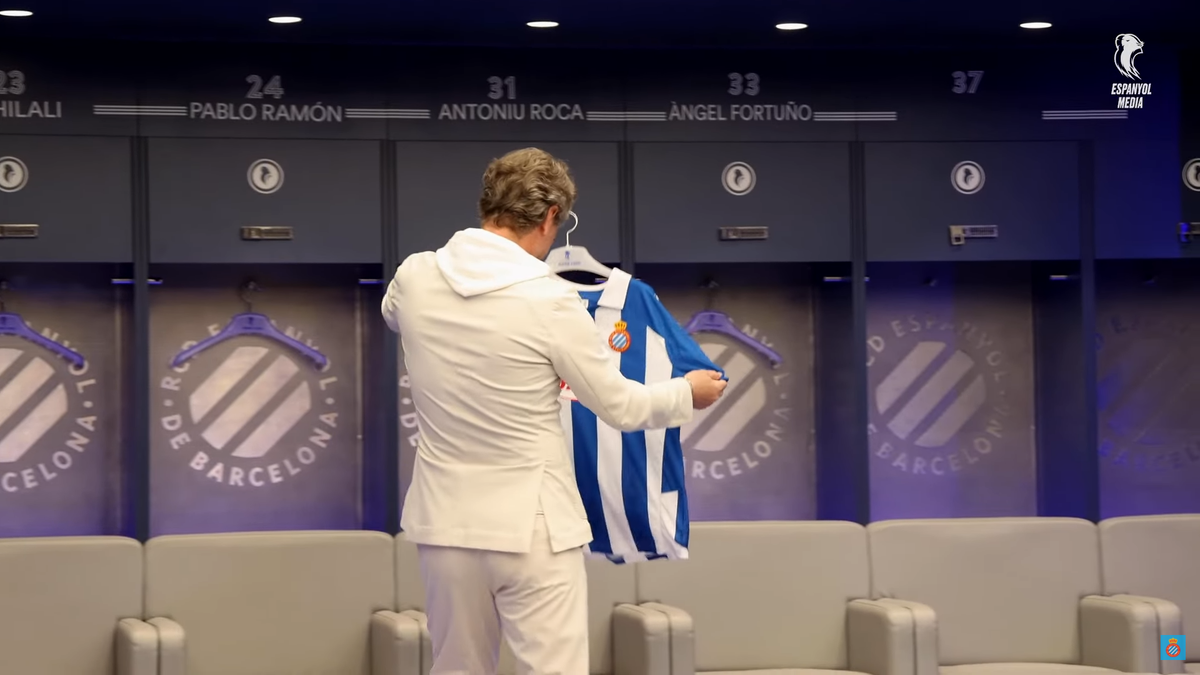 Florin Răducioiu și-a vizitat fosta echipă, Espanyol