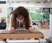Diana Văduva în sala de Pilates FOTO: Ionuț Iordache (GSP)