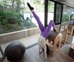 Diana Văduva în sala de Pilates FOTO: Ionuț Iordache (GSP)