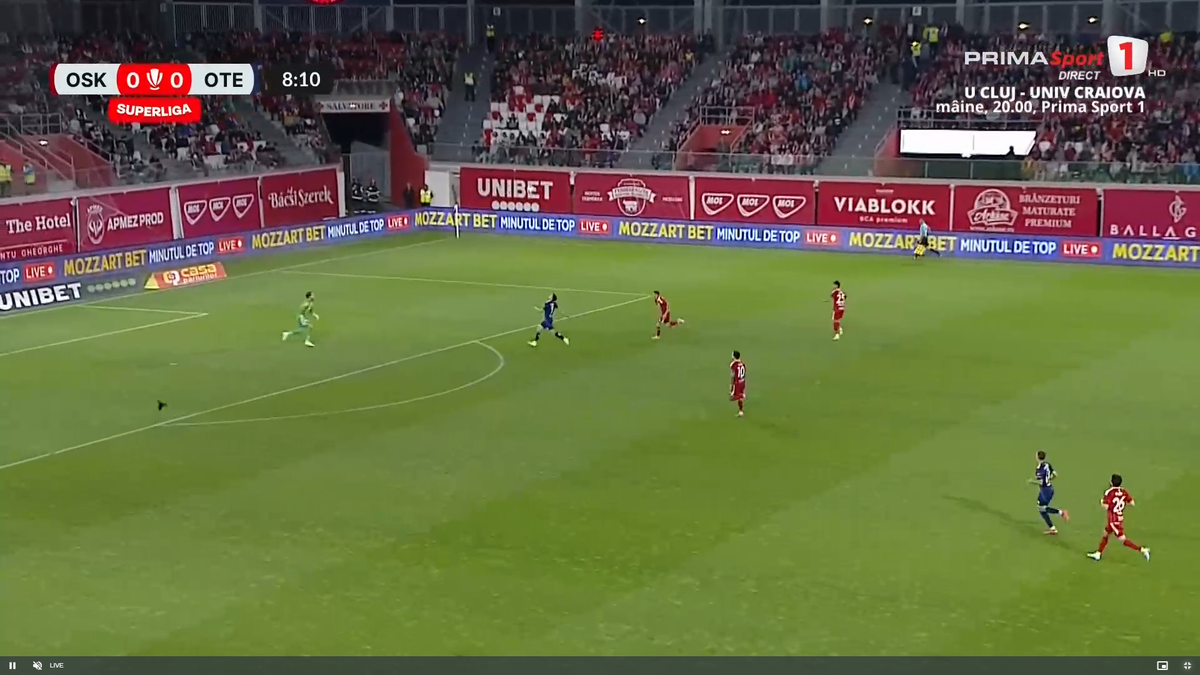 Roland Niczuly a comis al 3-lea penalty în acest sezon de Superliga