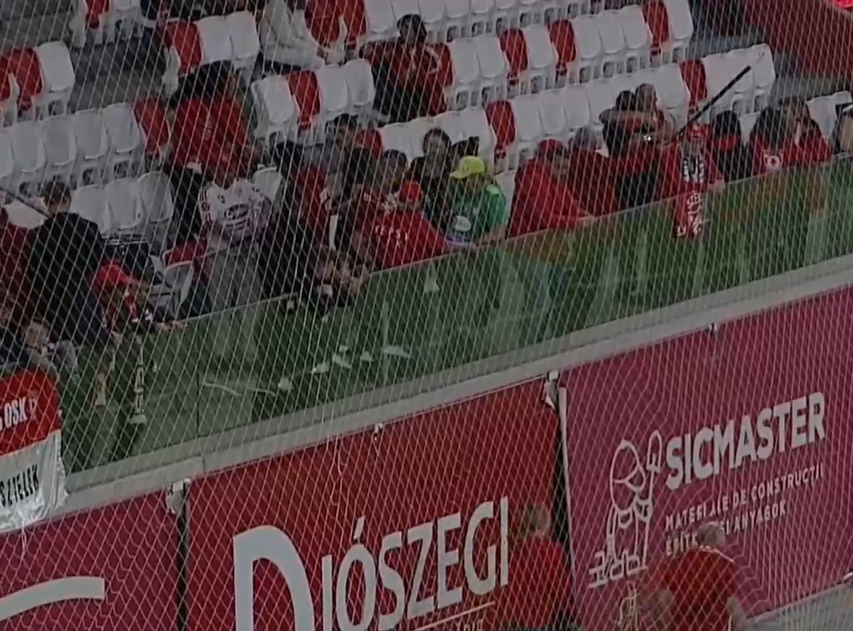 Ce a făcut Laszlo Dioszegi la pauza meciului Sepsi - Oțelul