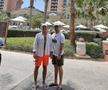 Constantin Budescu, în vacanță în Dubai