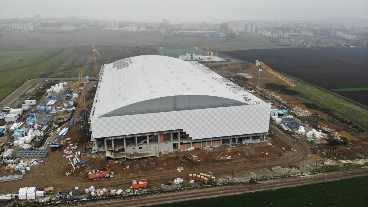 Bijuteria din nord-estul României prinde contur » Arena de 35.000.000 de euro va fi gata în septembrie