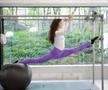 Diana Văduva în sala de Pilates FOTO: Ionuț Iordache (GSP)