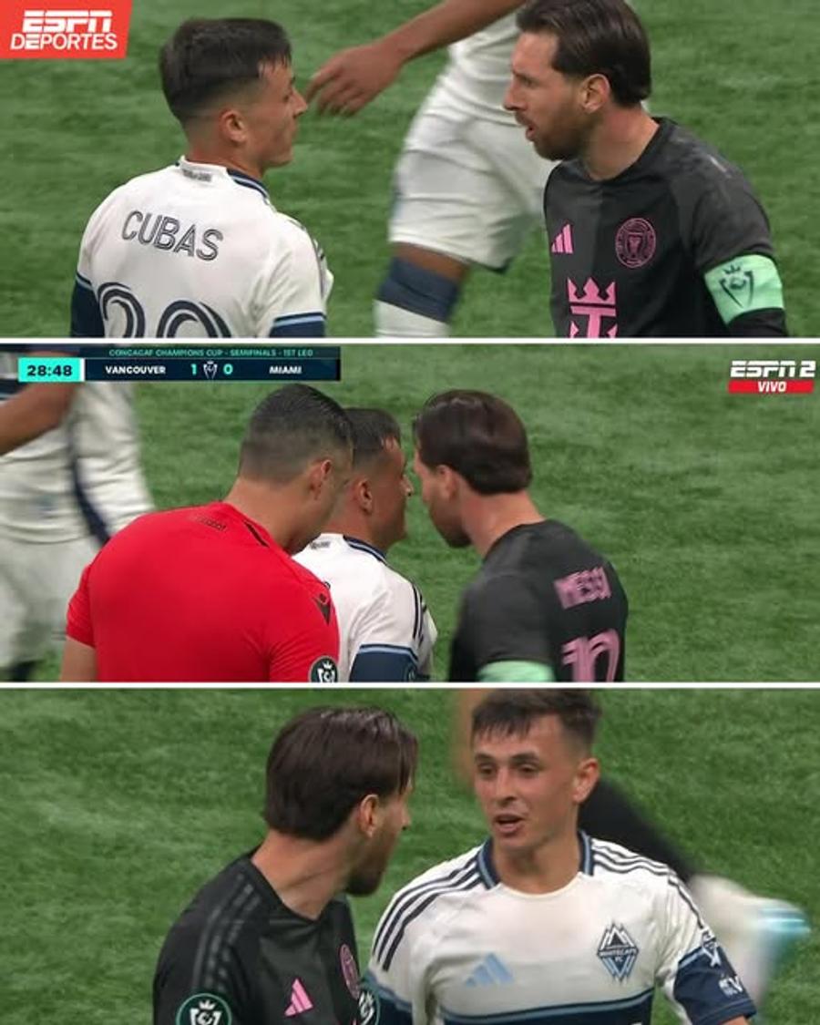 Leo Messi, conflict pe teren cu Andres Cubas Lionel Messi, la un pas de bătaie pe teren! Gesturile au fost surprinse de camerele TV