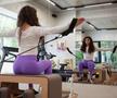 Diana Văduva în sala de Pilates FOTO: Ionuț Iordache (GSP)