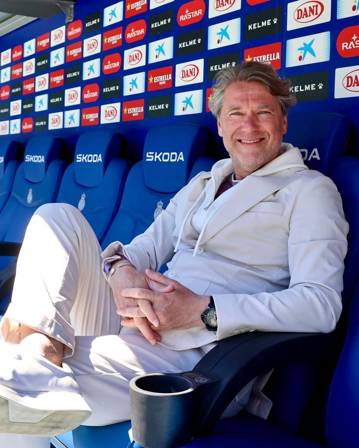 Florin Răducioiu și-a vizitat fosta echipă, Espanyol