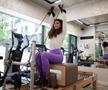 Diana Văduva în sala de Pilates FOTO: Ionuț Iordache (GSP)