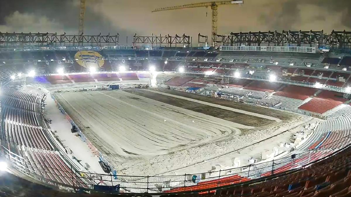 Aici vrea Barcelona meci în august? Incredibil cum arată astăzi noul Camp Nou, însă clubul insistă că va juca acolo în scurt timp!