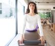 Diana Văduva în sala de Pilates FOTO: Ionuț Iordache (GSP)