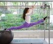 Diana Văduva în sala de Pilates FOTO: Ionuț Iordache (GSP)