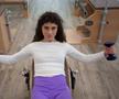 Diana Văduva în sala de Pilates FOTO: Ionuț Iordache (GSP)