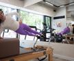 Diana Văduva în sala de Pilates FOTO: Ionuț Iordache (GSP)