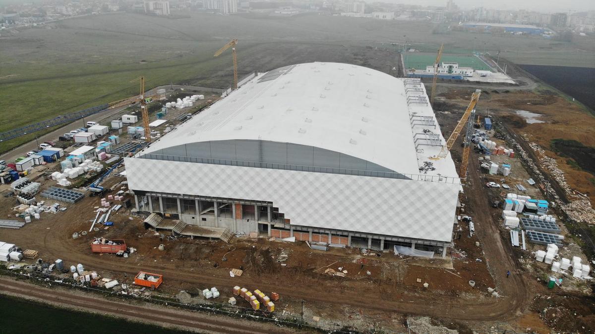 Bijuteria din nord-estul României prinde contur » Arena de 35.000.000 de euro va fi gata în septembrie