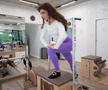 Diana Văduva în sala de Pilates FOTO: Ionuț Iordache (GSP)