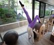 Diana Văduva în sala de Pilates FOTO: Ionuț Iordache (GSP)