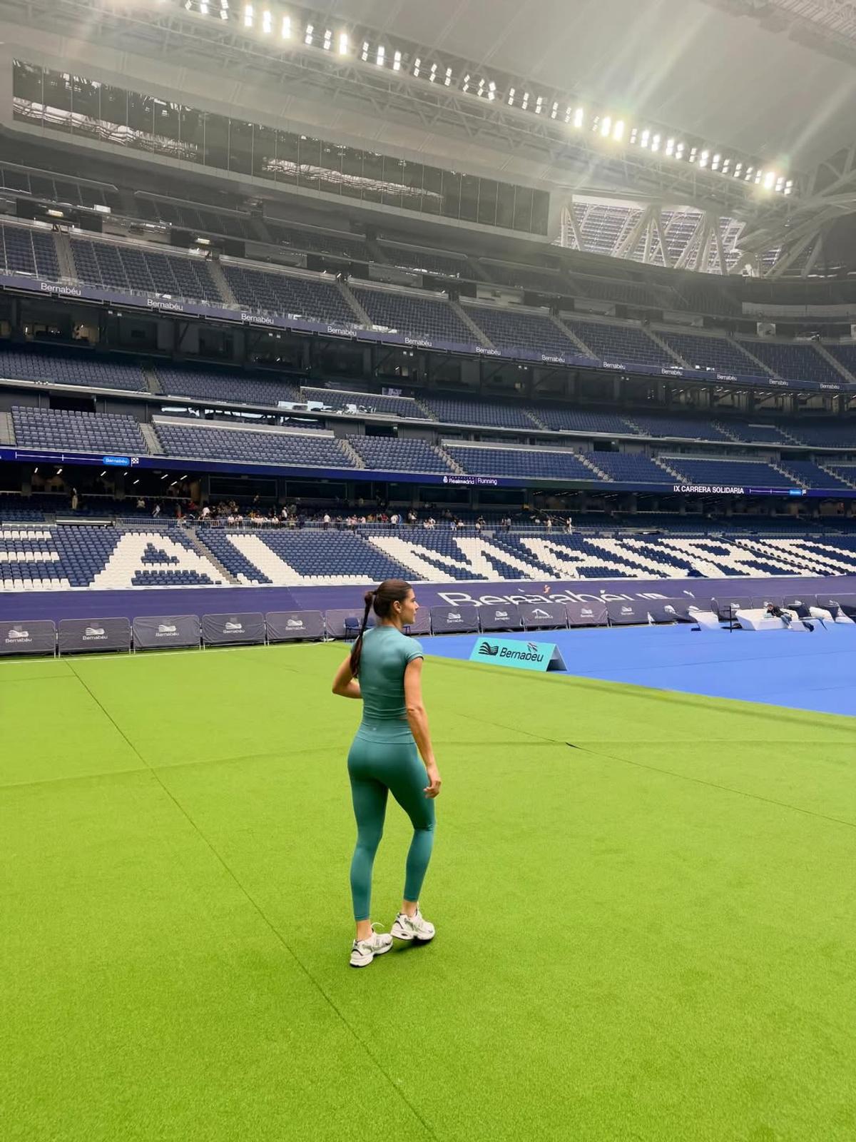 Sorana Cîrstea, antrenament pe „Santiago Bernabeu”
