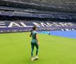 Sorana Cîrstea, antrenament pe „Santiago Bernabeu”