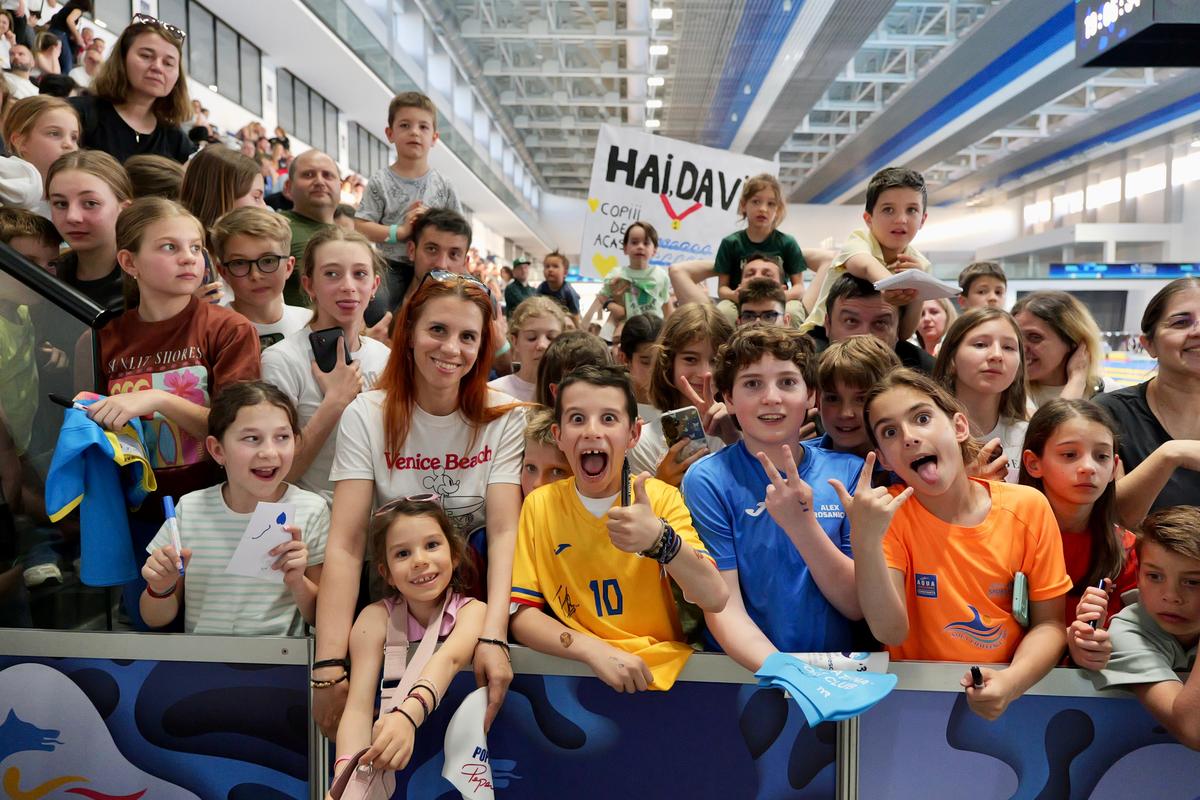 David Popovici, campion național la 100 m liber