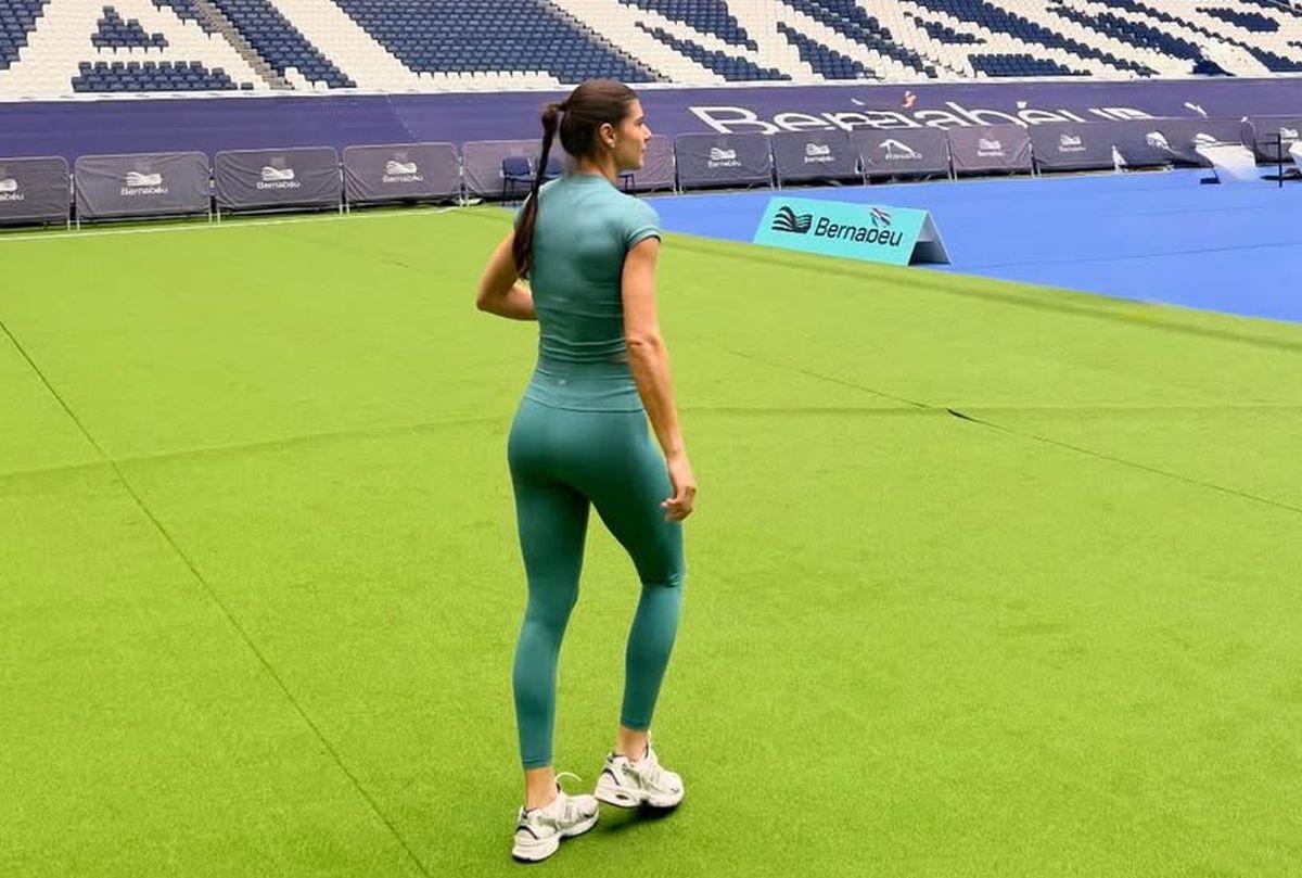 Sorana Cîrstea, antrenament pe „Santiago Bernabeu”