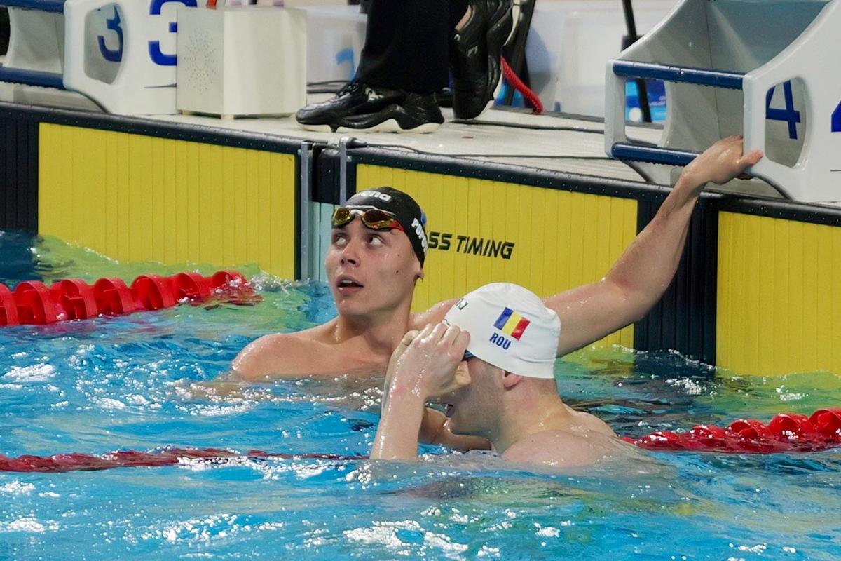 David Popovici, a PATRA medalie de aur la campionatele naționale de la Otopeni » Campionul mondial a scos al 5-lea timp al sezonului