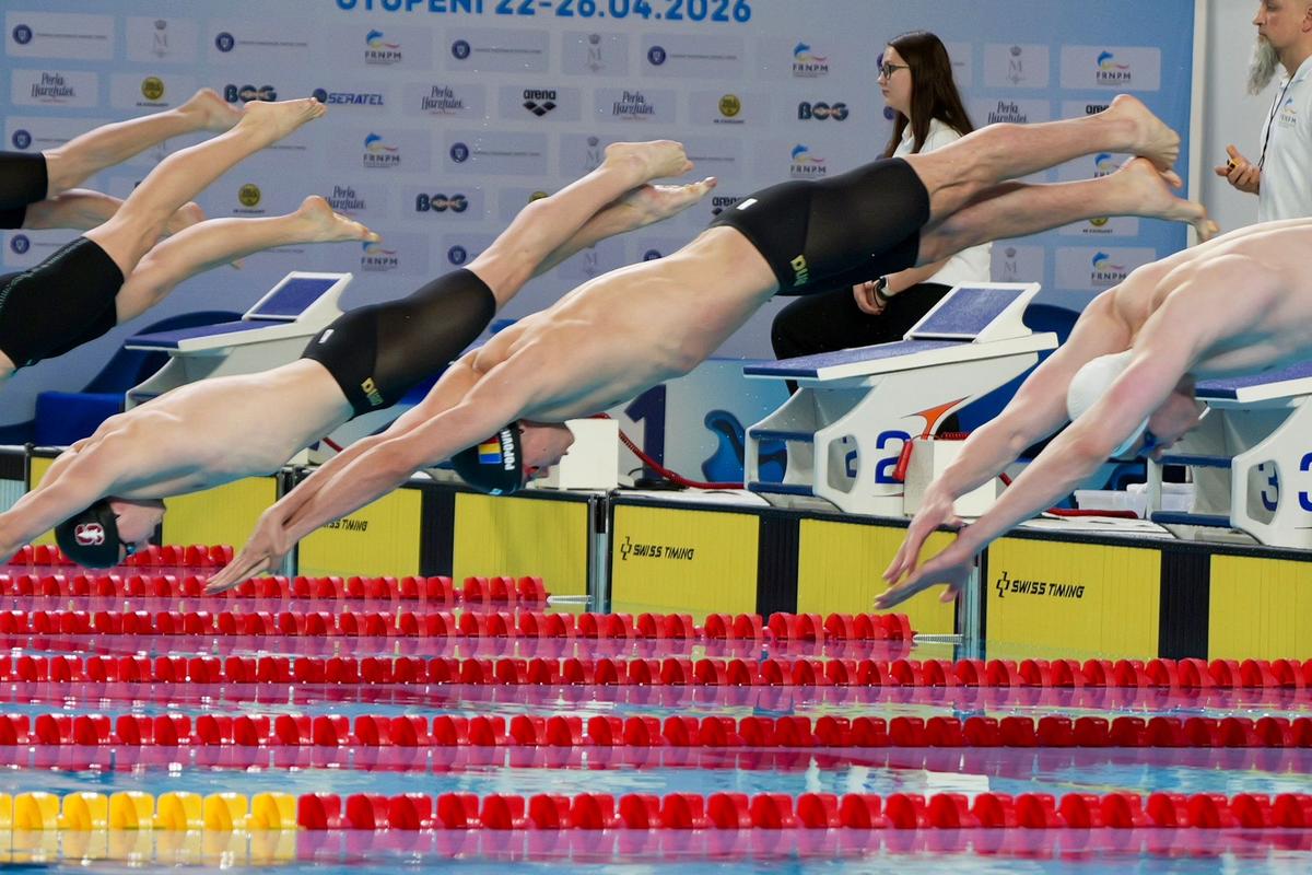 David Popovici, campion național la 100 m liber