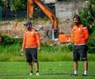 Staff-ul lui Rapid la antrenament // FOTO. facebook.com/FCRapid1923oficial/