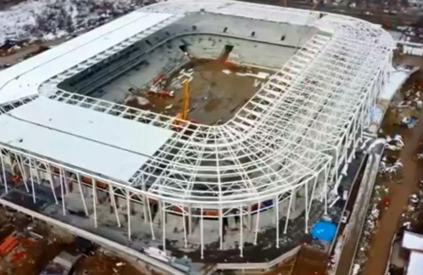 Așa arată lucrările la stadionul Ghencea