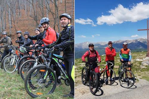 Cele două imagini sunt grăitoare. Restricțiile au dat peste cap obiceiurile sportivilor amatori. Înainte se adunau în grupuri mari, acum n-au voie mai mult de trei