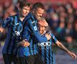 Atalanta, cu „Papu” Gomez căpitan, a ajuns în sferturile Ligii Campionilor // sursă foto: Guliver/gettyimages