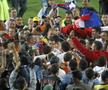 Oțelul Galați a sărbătorit primul titlu din istorie alături de comunitate. FOTO: Cristi Preda - Arhivă Gazeta Sporturilor