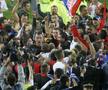 Oțelul Galați a sărbătorit primul titlu din istorie alături de comunitate. FOTO: Cristi Preda - Arhivă Gazeta Sporturilor