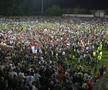 Oțelul Galați a sărbătorit primul titlu din istorie alături de comunitate. FOTO: Cristi Preda - Arhivă Gazeta Sporturilor