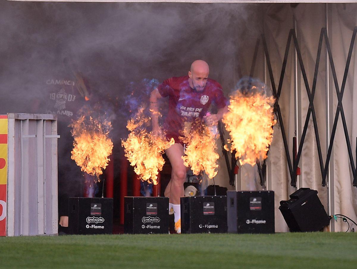 FOTO Eveniment înainte de CFR Cluj - FCSB 25.05.2021